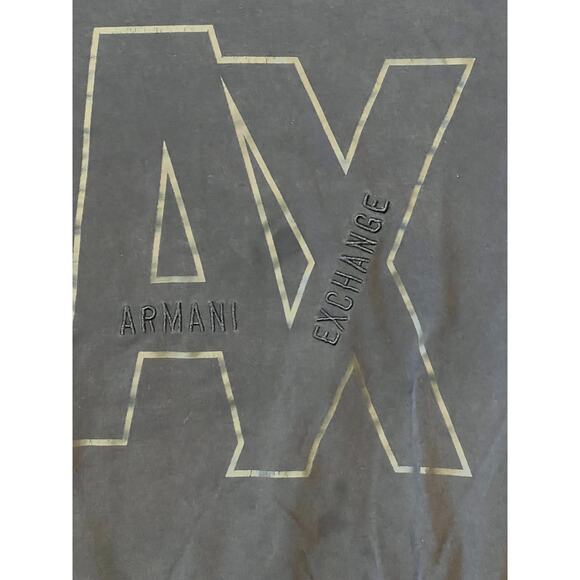 Armani Exchange Black T-shirt Mens XL - Picture 2 of 4